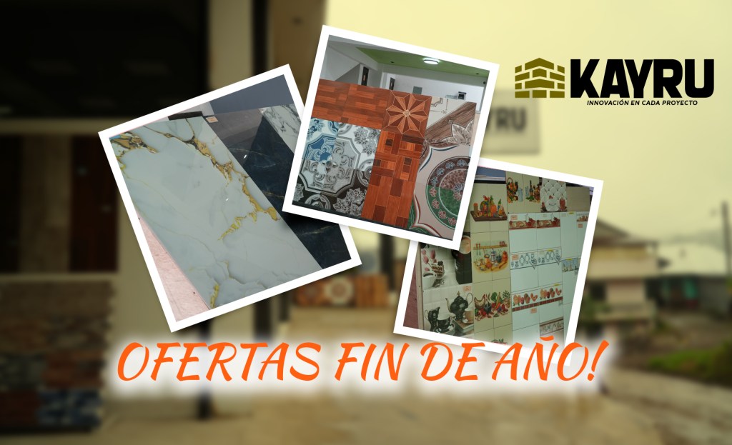 Kayru Cerámico cierra el año con grandes ofertas y premios especiales